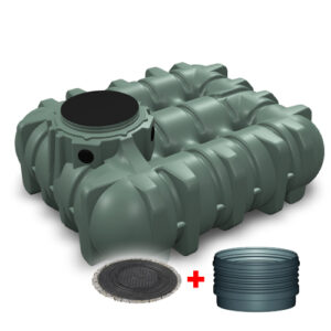3000 Litre Garantia Lilo Underground Water Tank Driveway Package