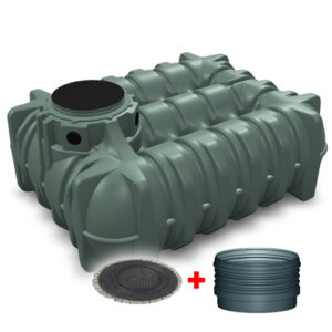 5000 Litre Garantia Lilo Underground Water Tank Driveway Package